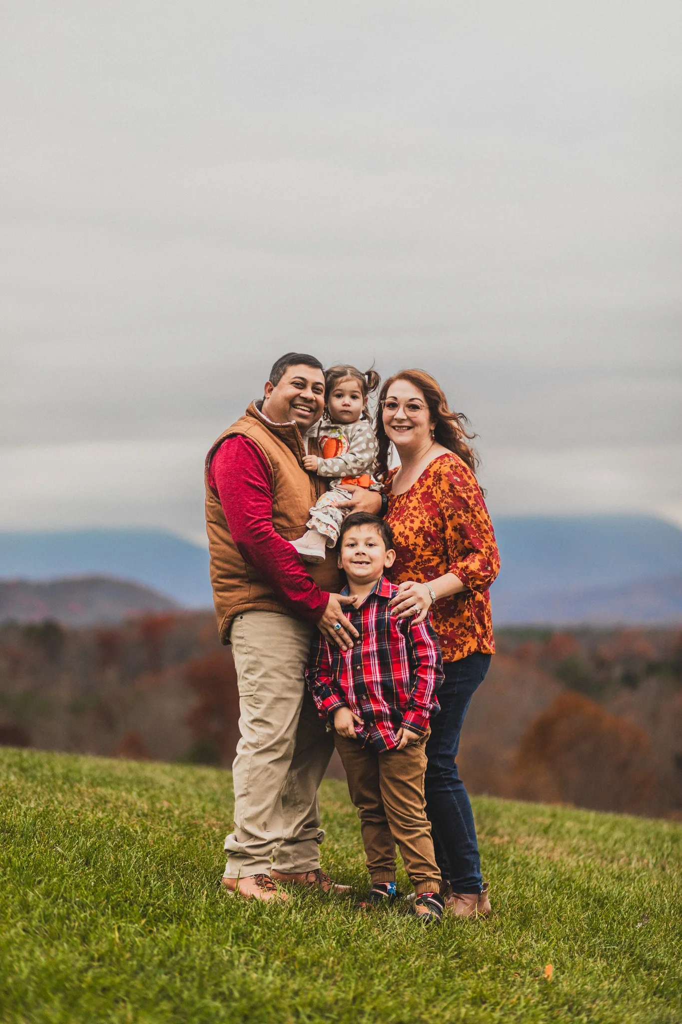 Dr. Singh with family