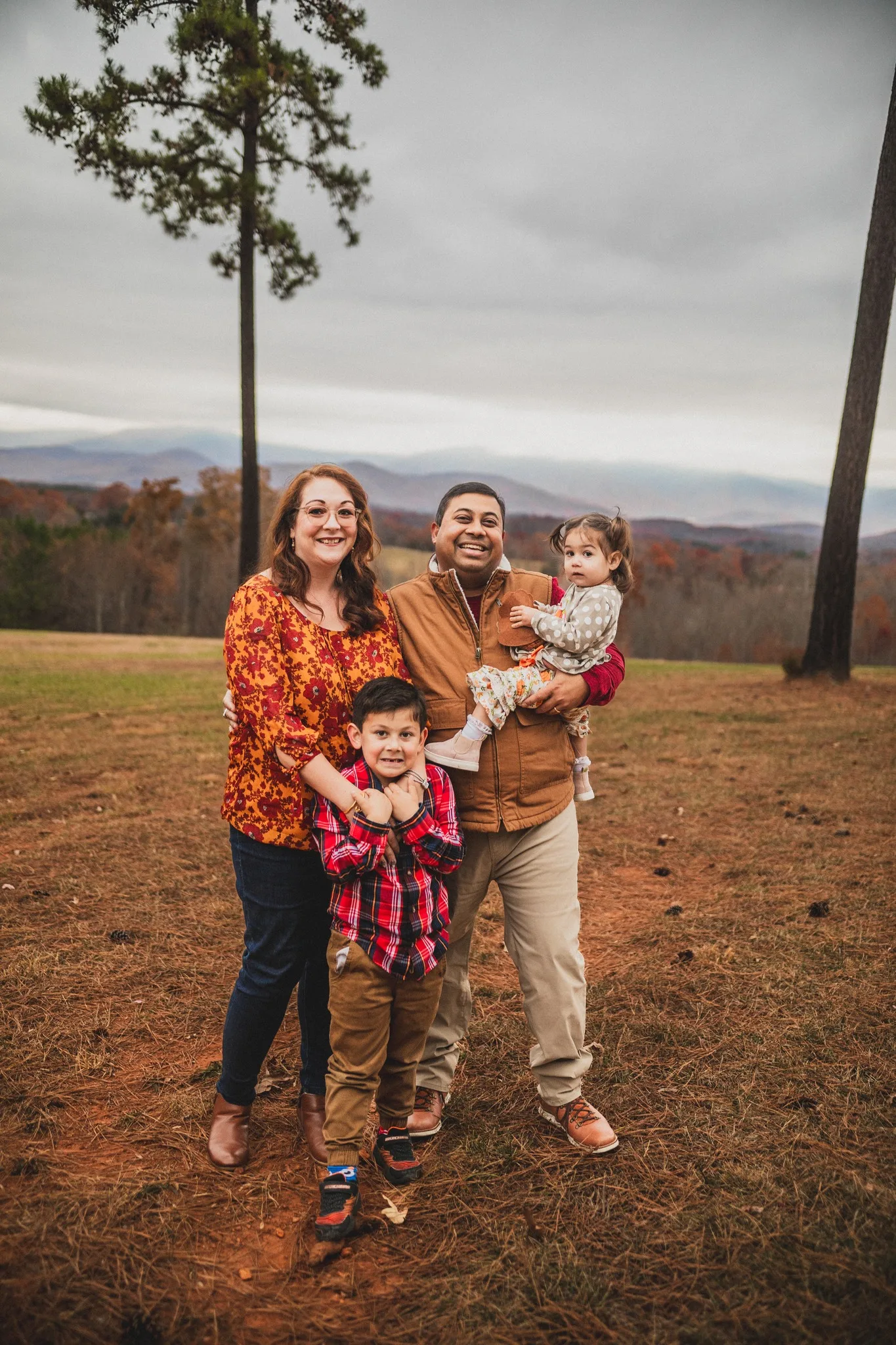 Dr. Singh with family